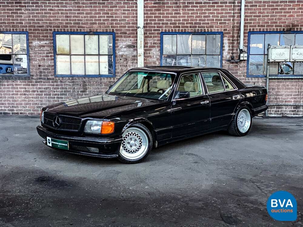 Mercedes-Benz 380SE S-Klasse 204pk W126 1980, SL-21-JN