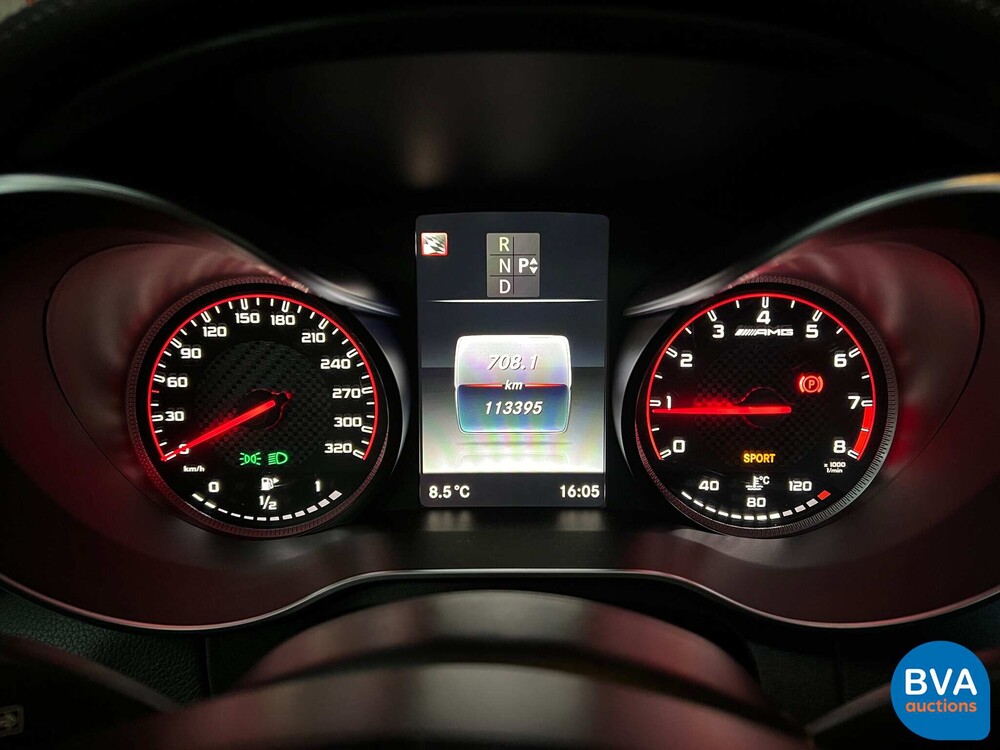 Mercedes-Benz C63s Limousine AMG 510pk 2016 Track-Paket C-Klasse 63 S, PN-015-S.