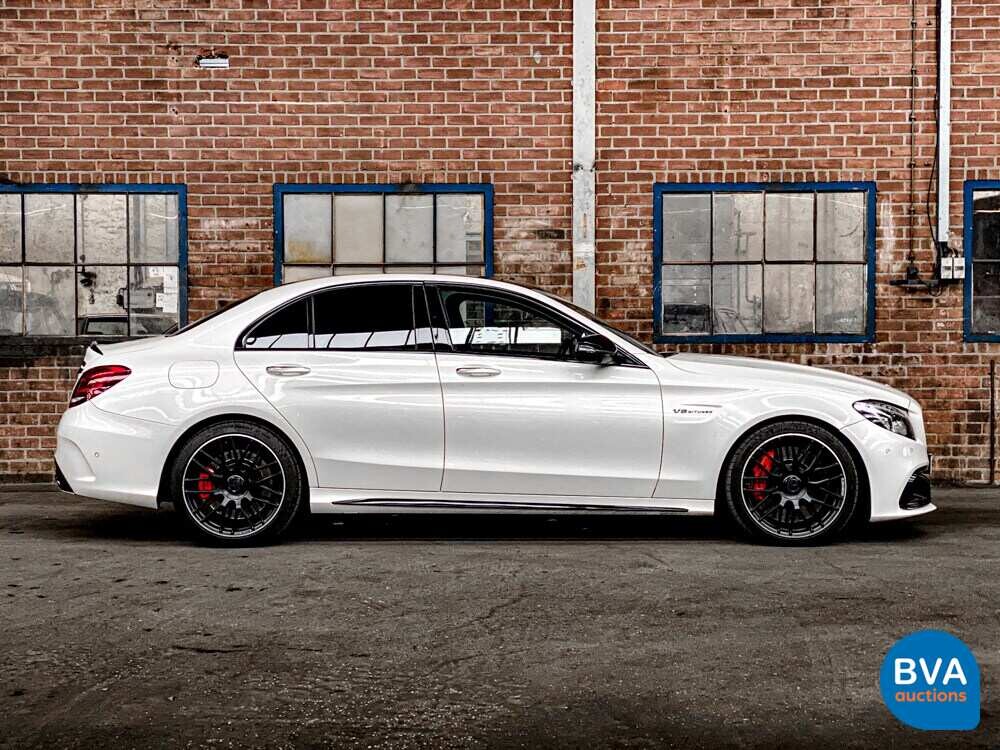 Mercedes-Benz C63s Limousine AMG 510pk 2016 Track-Paket C-Klasse 63 S, PN-015-S.