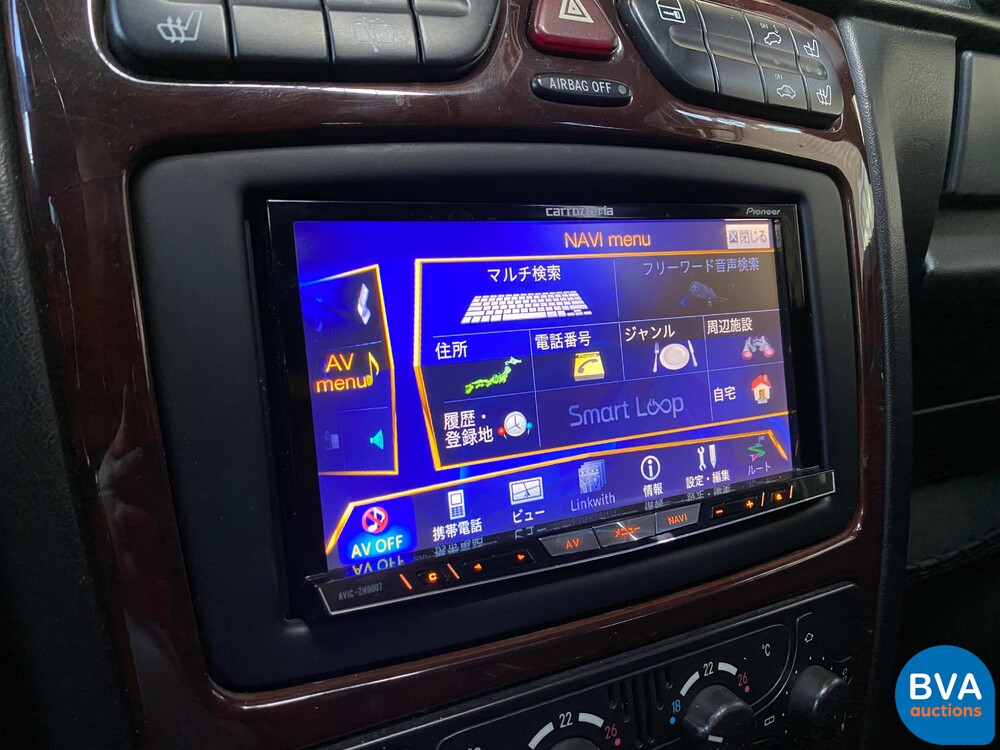 Mercedes G500 AMG Lang 7persoons 296pk 2002 -YOUNGTIMER-