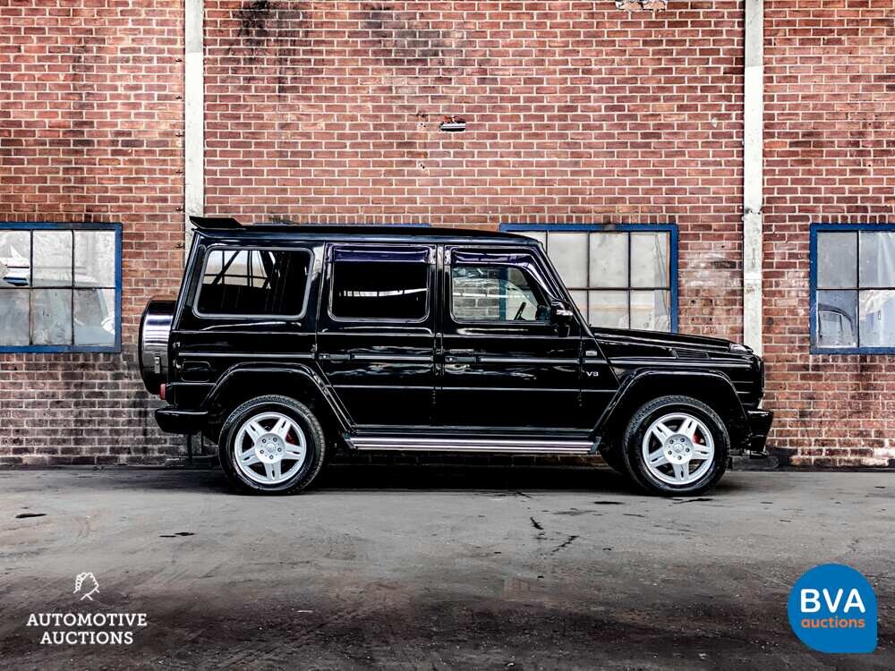 Mercedes G500 AMG Lang 7persoons 296pk 2002 -YOUNGTIMER-