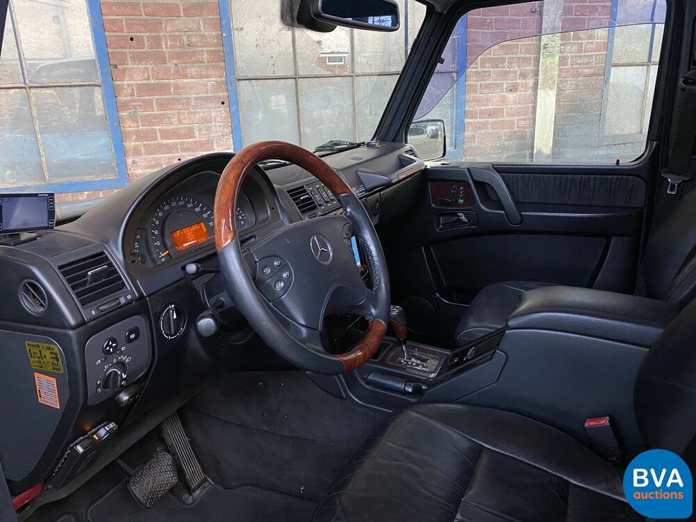 Mercedes G500 AMG Lang 7persoons 296pk 2002 -YOUNGTIMER-