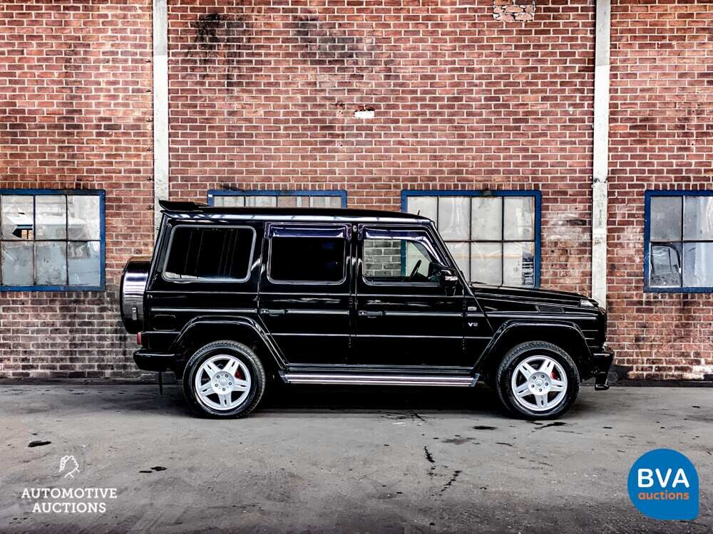 Mercedes G500 AMG Lang 7persoons 296pk 2002 -YOUNGTIMER-