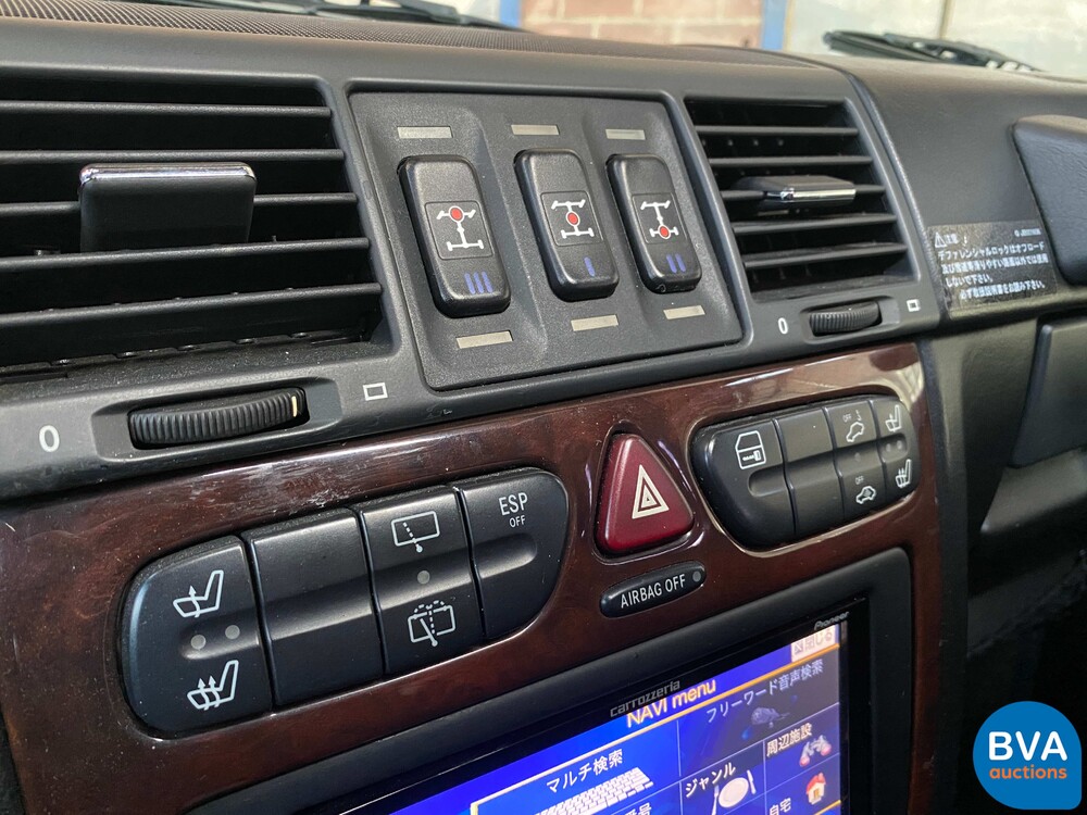 Mercedes G500 AMG Lang 7persoons 296pk 2002 -YOUNGTIMER-