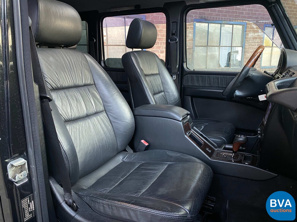 Mercedes G500 AMG Lang 7persoons 296pk 2002 -YOUNGTIMER-