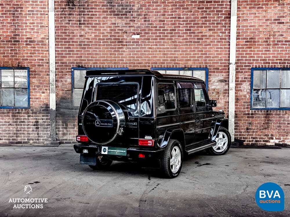 Mercedes G500 AMG Lang 7persoons 296pk 2002 -YOUNGTIMER-