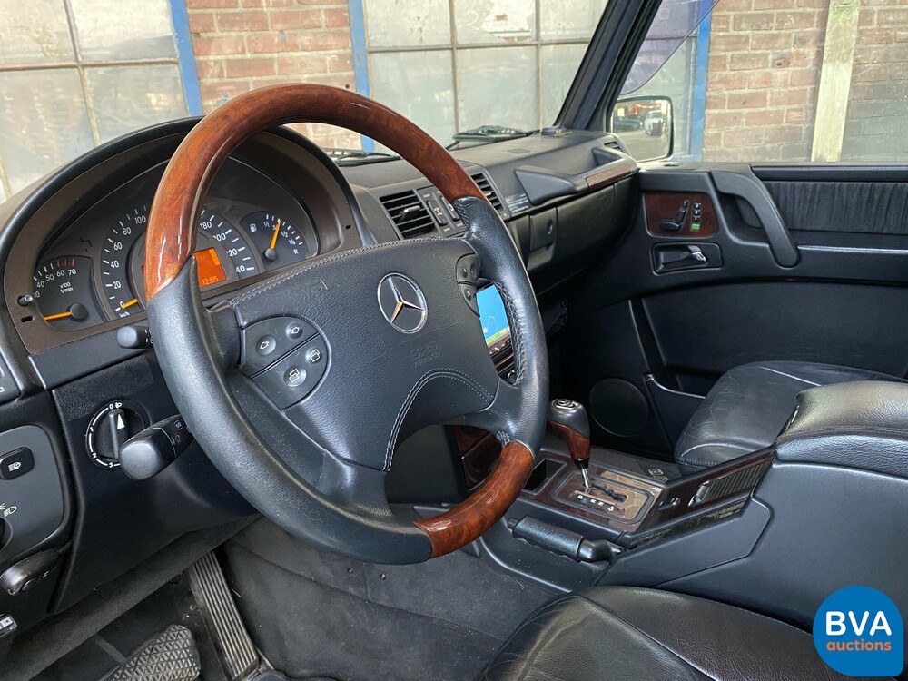 Mercedes G500 AMG Lang 7persoons 296pk 2002 -YOUNGTIMER-
