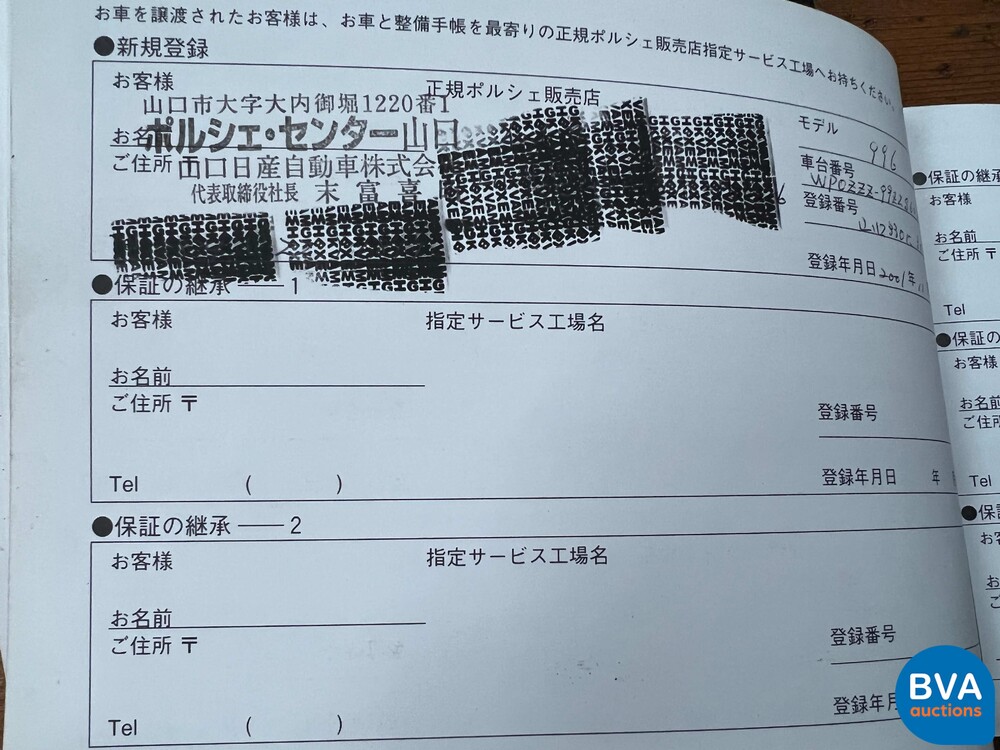 Porsche 911 996 3.6 Carrera 320pk 2001 -YOUNGTIMER-