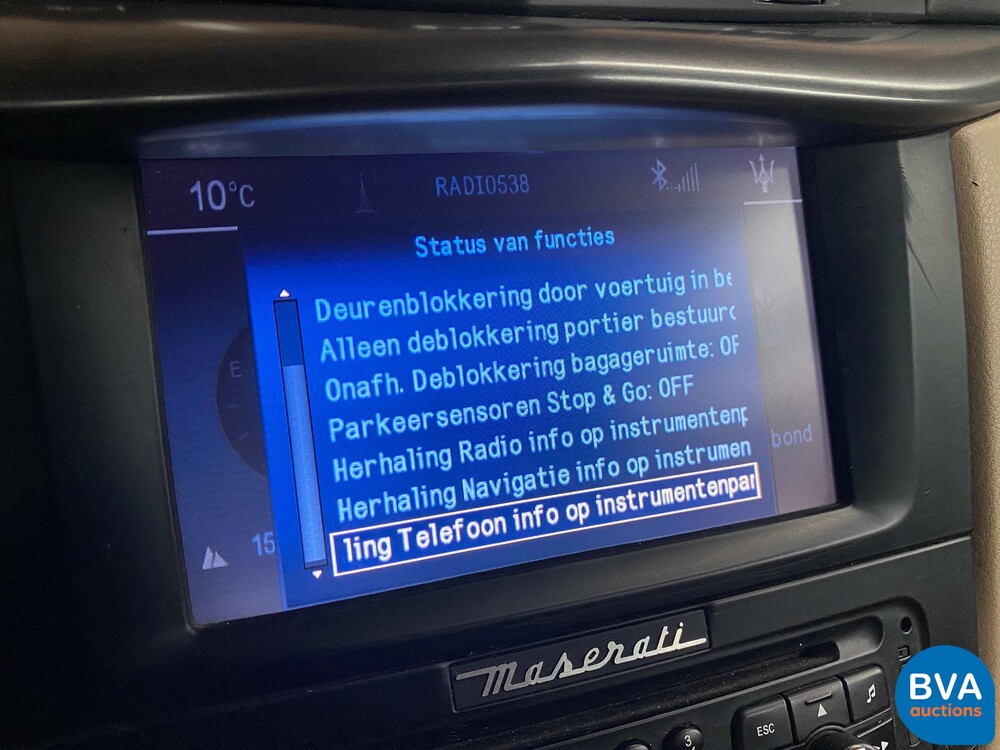 Maserati Gran Turismo 4.7 S 439 PS FACELIFT 2013 V8 S, TL-656-P.