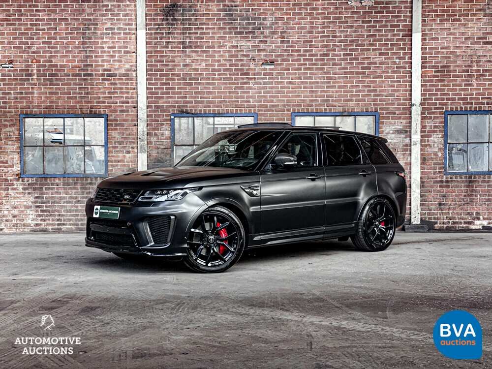 Land Rover Range Rover Sport 5.0 V8 SVR Supercharged 575pk 2019 FACELIFT, G-483-NF