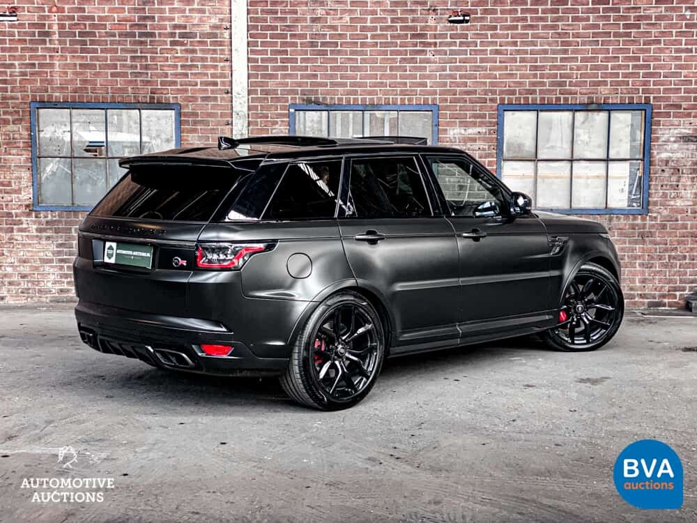 Land Rover Range Rover Sport 5.0 V8 SVR Supercharged 575pk 2019 FACELIFT, G-483-NF
