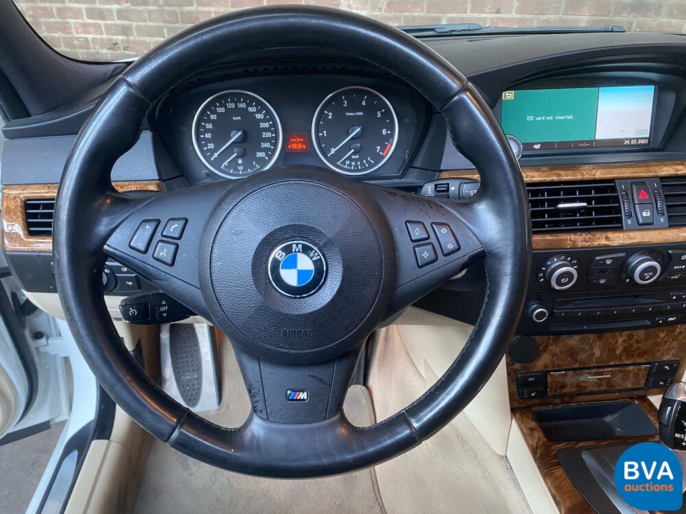 BMW 550i High Executive M Sport 367pk 2007 -YOUNGTIMER-.