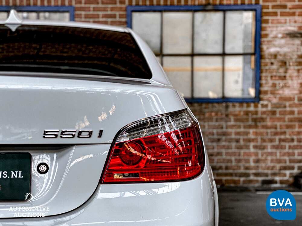 BMW 550i High Executive M Sport 367pk 2007 -YOUNGTIMER-.