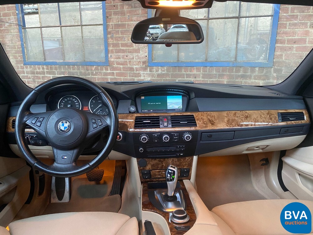 BMW 550i High Executive M Sport 367pk 2007 -YOUNGTIMER-.