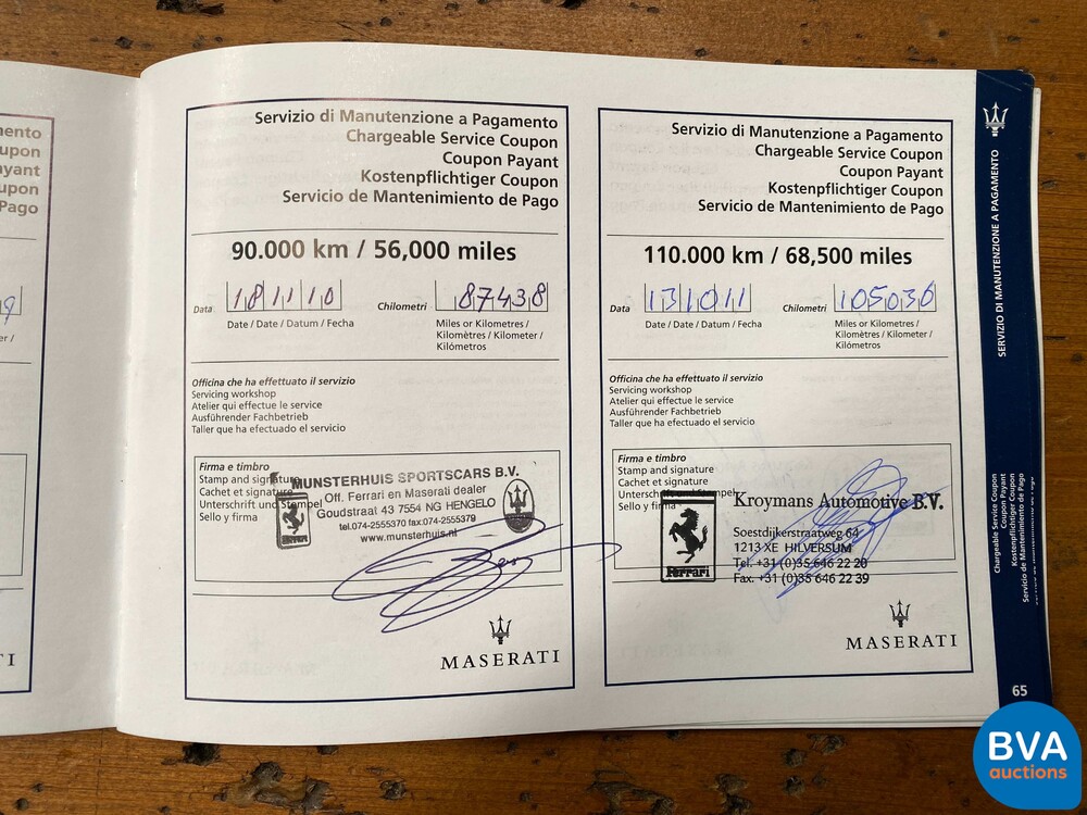 Maserati Quattroporte 4.2 V8 401PS 2005 -Org. NL-, 59-RB-FD.