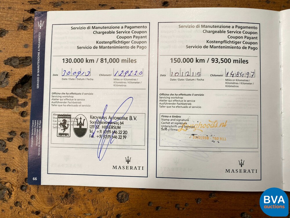Maserati Quattroporte 4.2 V8 401PS 2005 -Org. NL-, 59-RB-FD.