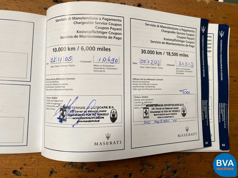 Maserati Quattroporte 4.2 V8 401PS 2005 -Org. NL-, 59-RB-FD.