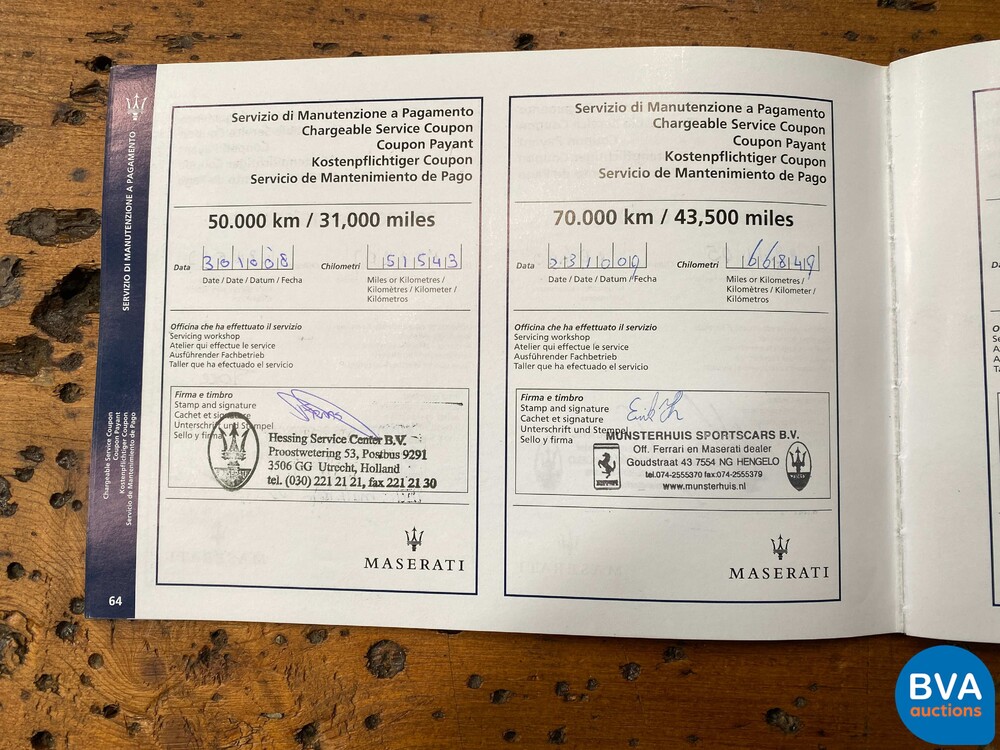 Maserati Quattroporte 4.2 V8 401PS 2005 -Org. NL-, 59-RB-FD.