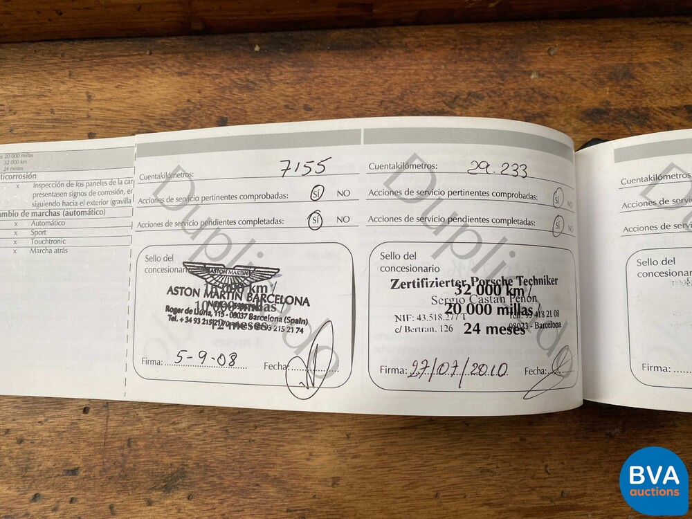 Aston Martin DB9 Volante 5.9 V12 Cabriolet 457pk 2007, TR-753-X