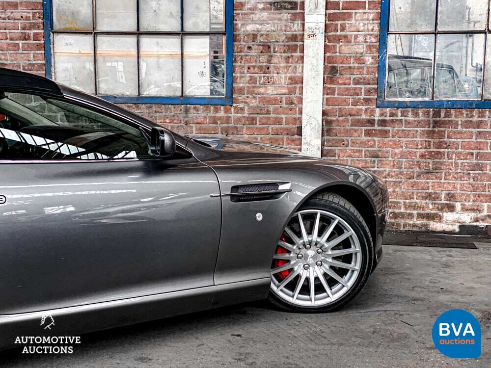 Aston Martin DB9 Volante 5.9 V12 Cabriolet 457pk 2007, TR-753-X