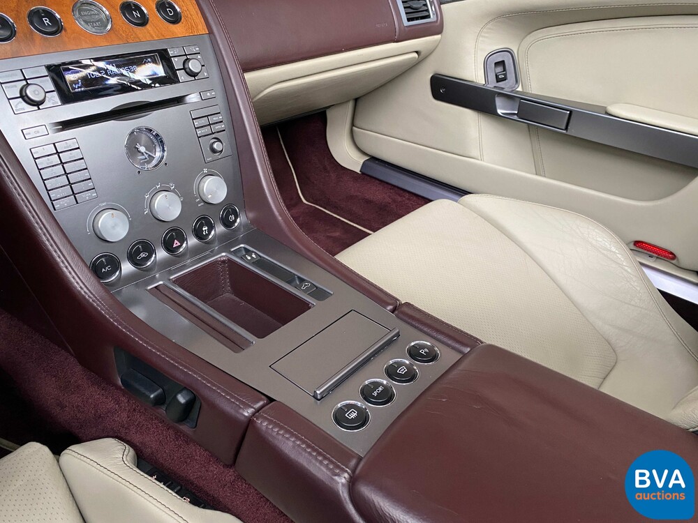 Aston Martin DB9 Volante 5.9 V12 Cabriolet 457pk 2007, TR-753-X