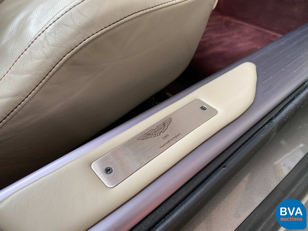 Aston Martin DB9 Volante 5.9 V12 Cabriolet 457pk 2007, TR-753-X