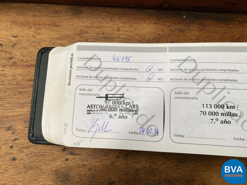 Aston Martin DB9 Volante 5.9 V12 Cabriolet 457pk 2007, TR-753-X