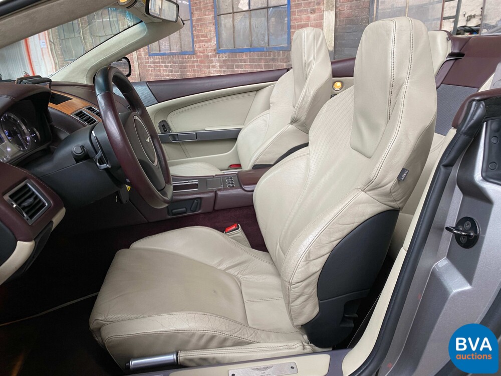 Aston Martin DB9 Volante 5.9 V12 Cabriolet 457pk 2007, TR-753-X