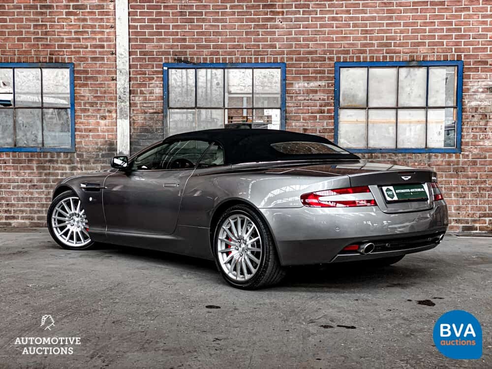 Aston Martin DB9 Volante 5.9 V12 Cabriolet 457pk 2007, TR-753-X