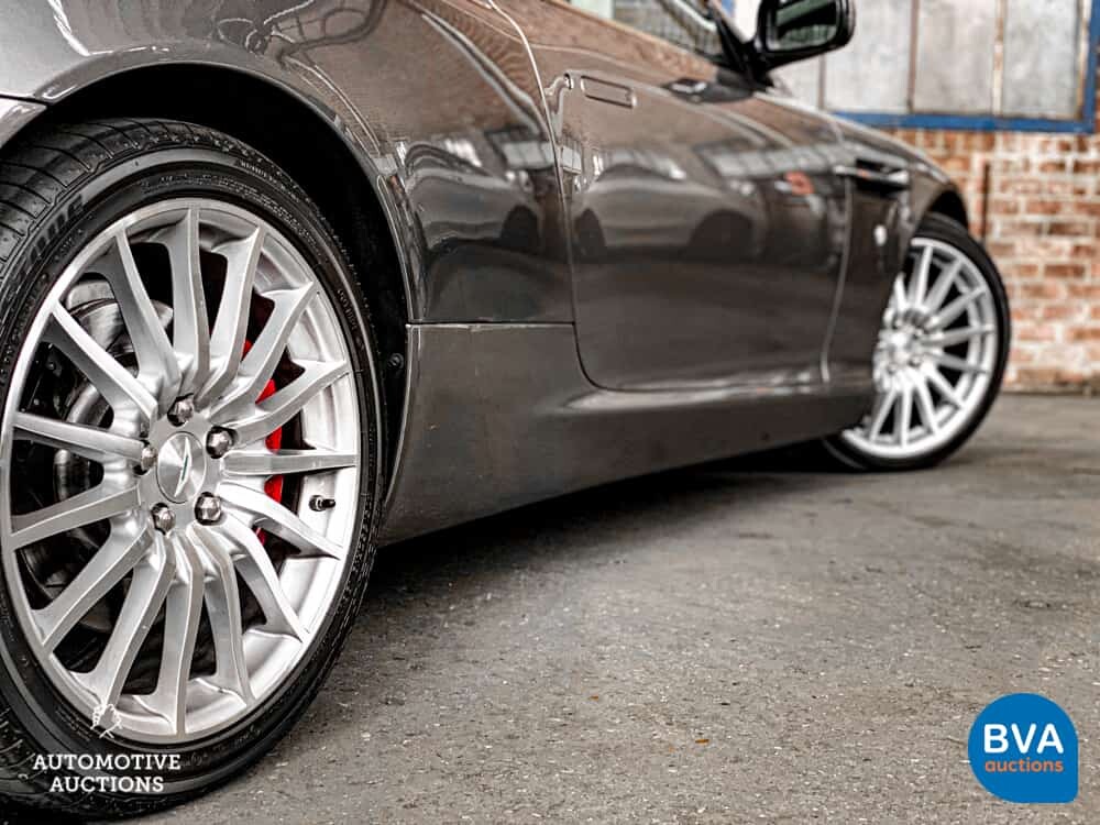 Aston Martin DB9 Volante 5.9 V12 Cabriolet 457pk 2007, TR-753-X