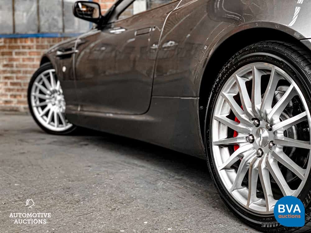 Aston Martin DB9 Volante 5.9 V12 Cabriolet 457pk 2007, TR-753-X