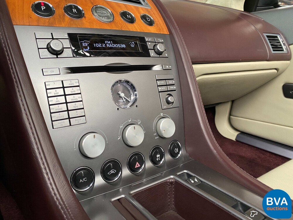 Aston Martin DB9 Volante 5.9 V12 Cabriolet 457pk 2007, TR-753-X