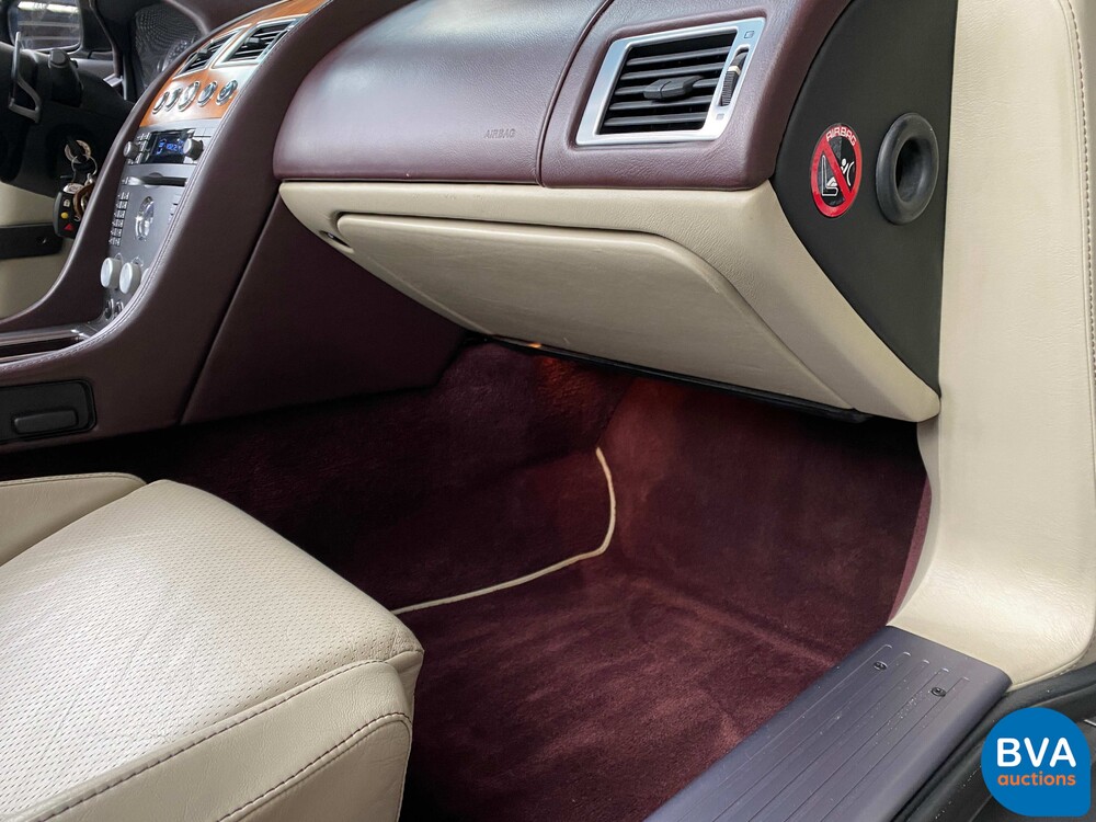 Aston Martin DB9 Volante 5.9 V12 Cabriolet 457pk 2007, TR-753-X