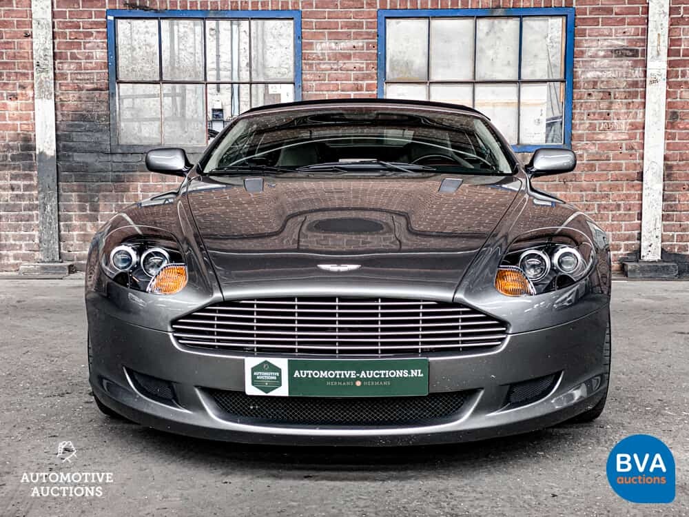 Aston Martin DB9 Volante 5.9 V12 Cabriolet 457pk 2007, TR-753-X
