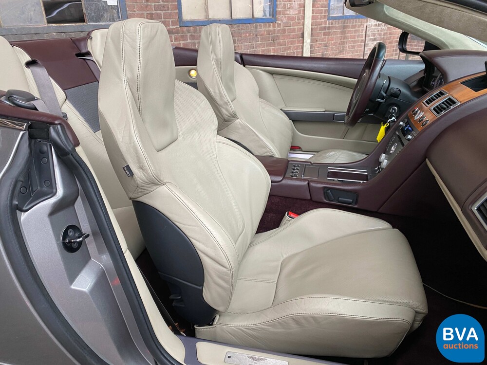 Aston Martin DB9 Volante 5.9 V12 Cabriolet 457pk 2007, TR-753-X