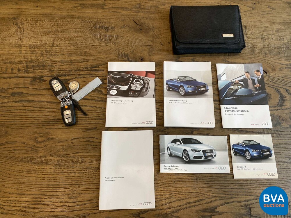 Audi A5 Cabriolet 2.0 TFSI S-Line 224pk 2014, GK-588-R