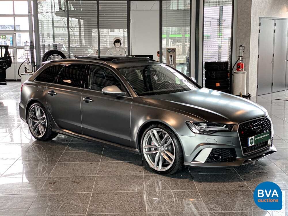 Audi RS6 Avant 4.0 TFSI Quattro Performance Pro Line Plus 605pk 2017, H-115-JD.