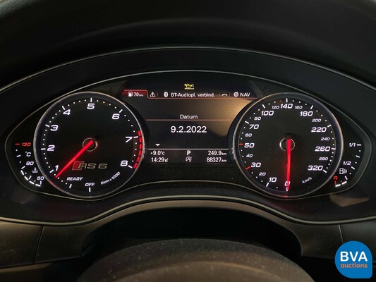 Audi RS6 Avant 4.0 TFSI Quattro Performance Pro Line Plus 605pk 2017, H-115-JD.