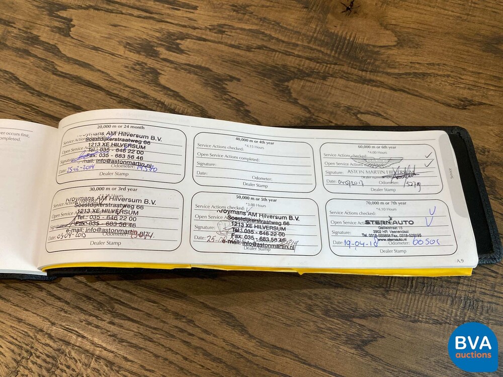 Aston Martin V8 S Vantage 4.7 436PS 2011 -Org. NL-, 14-RZV-9.