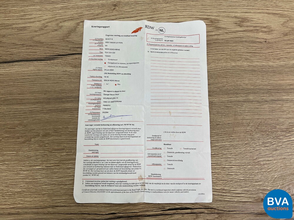 Mercedes-Benz GLA200 AMG CDI GLA-Klasse 136pk 2014, SX-617-S