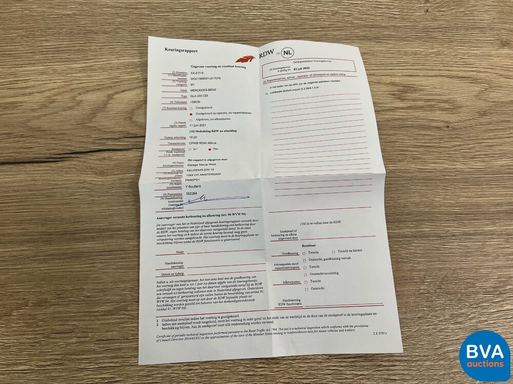 Mercedes-Benz GLA200 AMG CDI GLA-Klasse 136pk 2014, SX-617-S