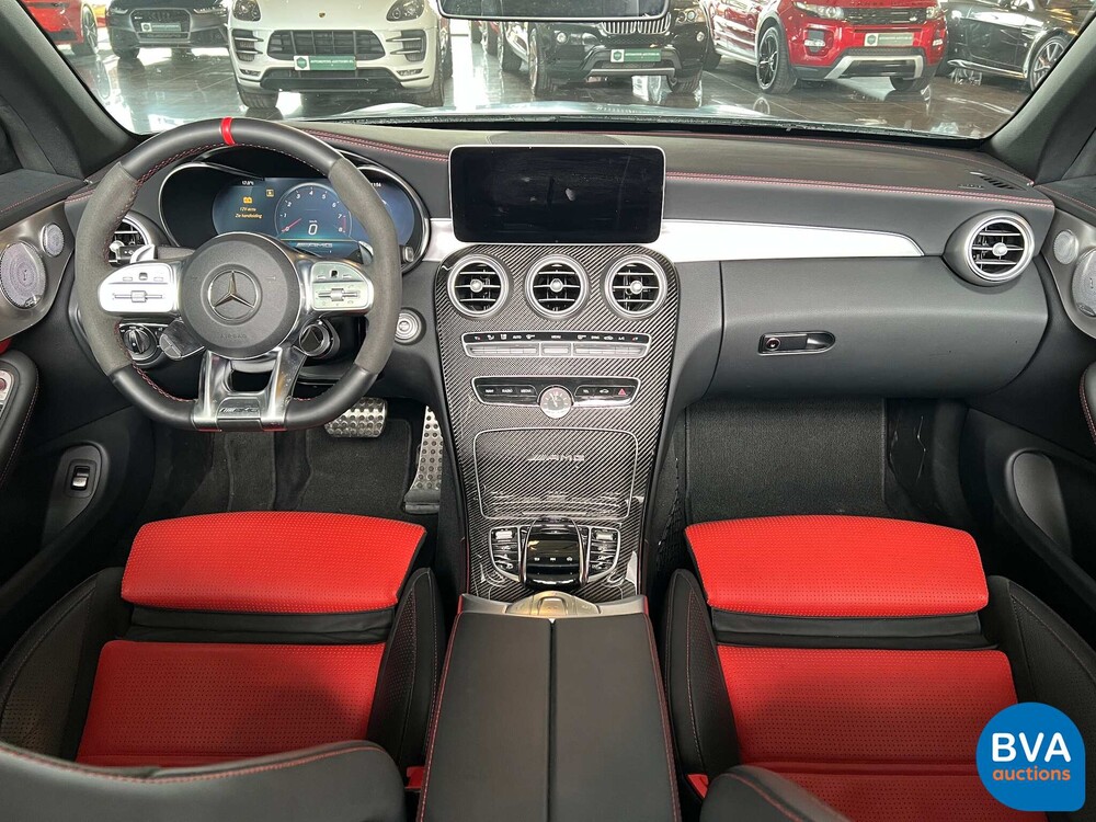 Mercedes-Benz C63s AMG 4.0 V8 Cabriolet C-klasse 510pk 2020 FACELIFT, K-129-DL