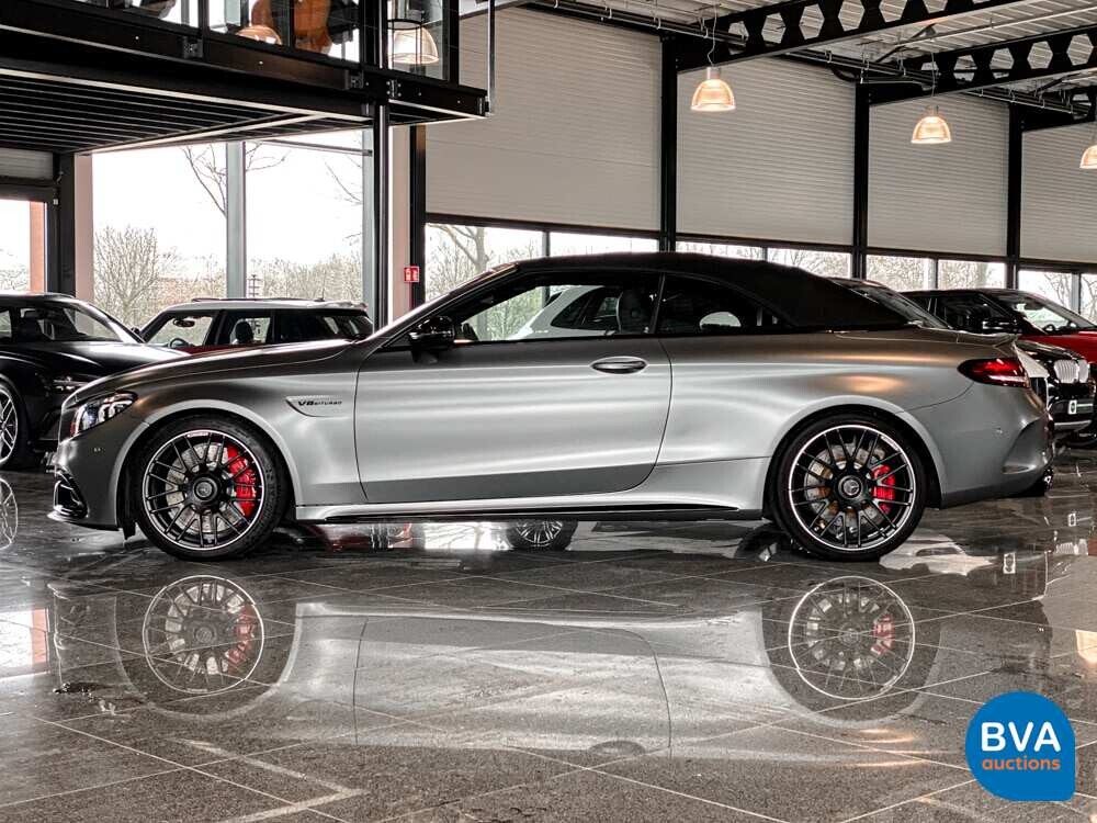Mercedes-Benz C63s AMG 4.0 V8 Cabriolet C-klasse 510pk 2020 FACELIFT, K-129-DL