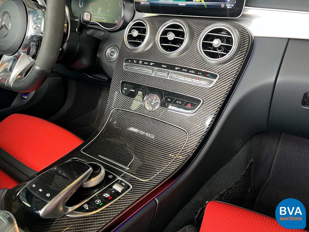 Mercedes-Benz C63s AMG 4.0 V8 Cabriolet C-klasse 510pk 2020 FACELIFT, K-129-DL