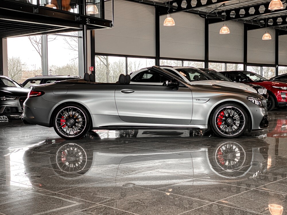 Mercedes-Benz C63s AMG 4.0 V8 Cabriolet C-klasse 510pk 2020 FACELIFT, K-129-DL