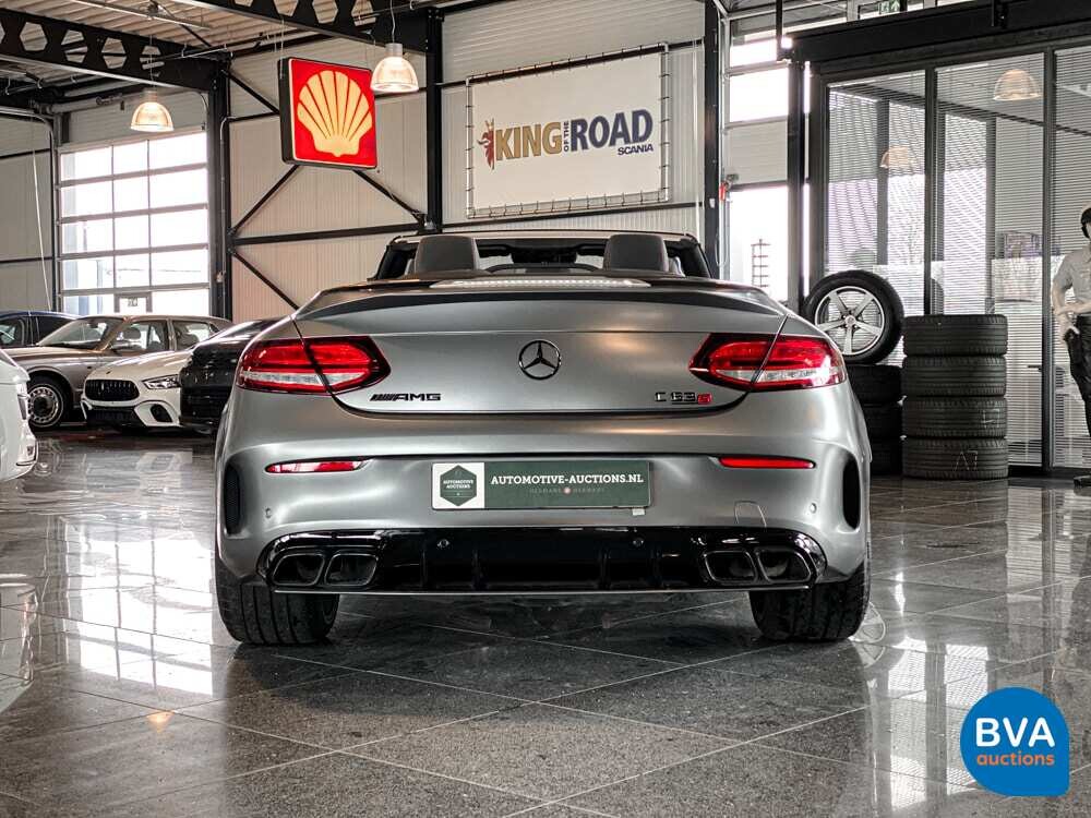 Mercedes-Benz C63s AMG 4.0 V8 Cabriolet C-klasse 510pk 2020 FACELIFT, K-129-DL