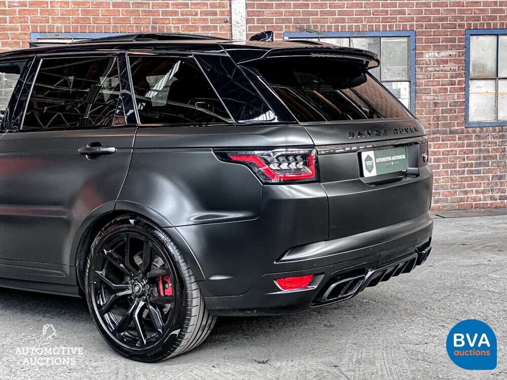 Land Rover Range Rover Sport 5.0 V8 SVR Supercharged 575hp 2019 FACELIFT, G-483-NF.