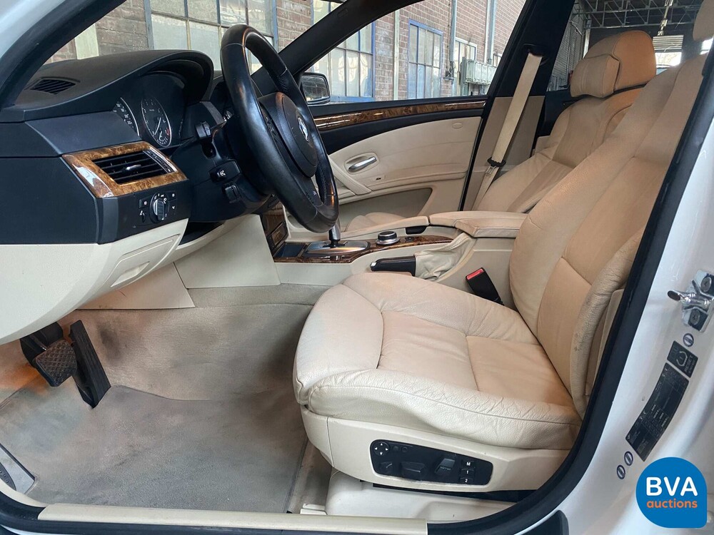 BMW 550i High Executive M Sport 367pk 2007 -YOUNGTIMER-.