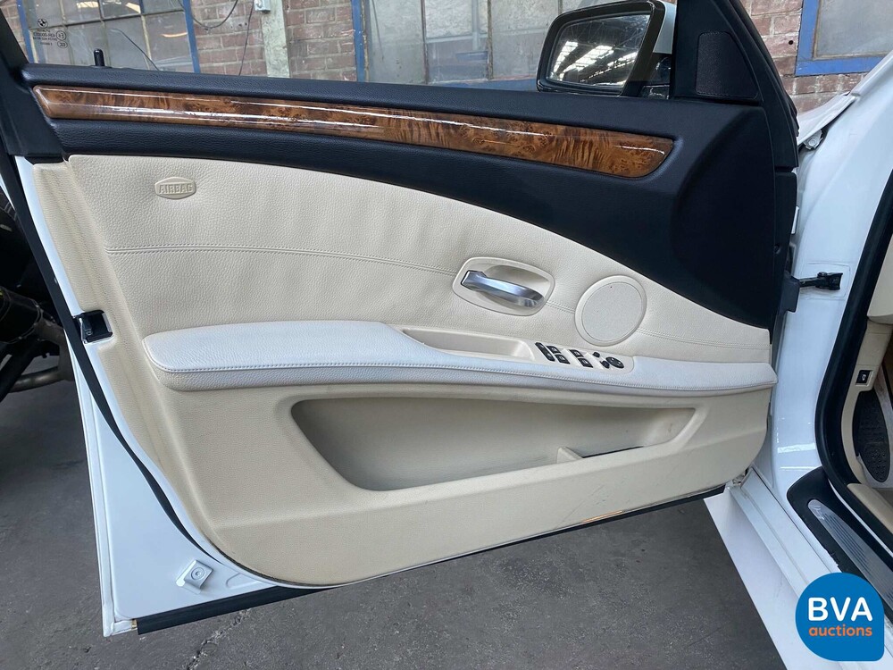 BMW 550i High Executive M Sport 367pk 2007 -YOUNGTIMER-.
