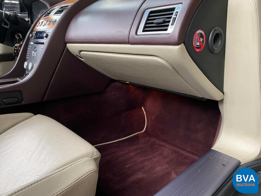 Aston Martin DB9 Volante 5.9 V12 Cabriolet 457 PS 2007, TR-753-X.